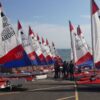Toppers lined up on Donaghadee slipway