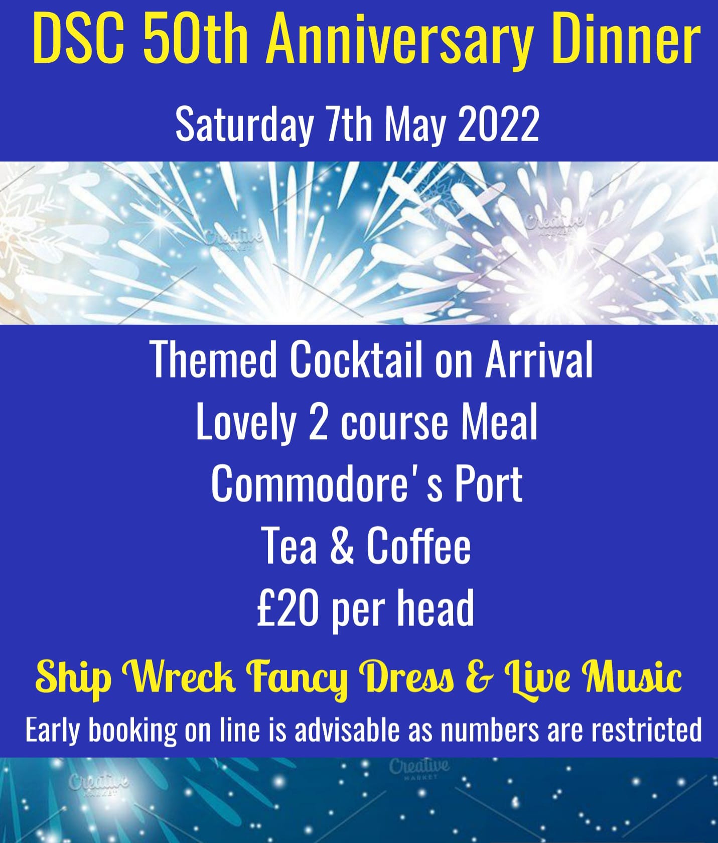 DSC 50th Celebratory 'Shipwrecked' Fancy Dress Party