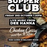 SUPPER CLUB - October 2nd